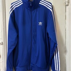 Adidas Men's Royal Blue Windbreaker